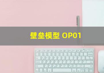 壁垒模型 OP01